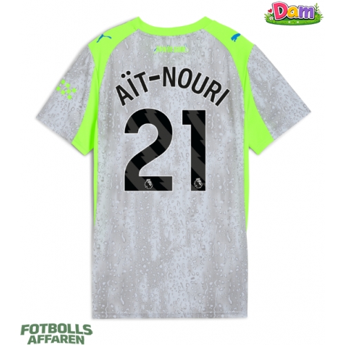 Manchester City Rayan Ait-Nouri #21 Tredje Tröja Kvinnor 2025-26 Kortärmad